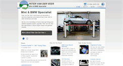 Desktop Screenshot of petervanderveer.co.uk